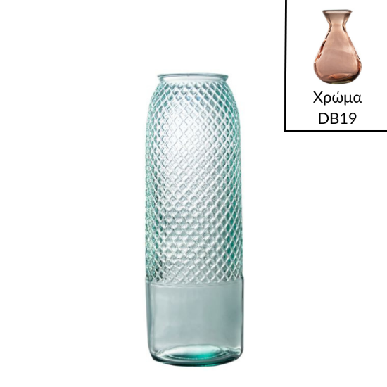 Picture of ΒΑΖΟ DIAMANTE 5946-DB19 ΡΟΖ 45CM