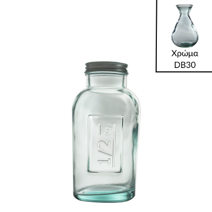 Εικόνα της ΓΛΥΚΟΔ. INOX ΚΑΠ.-5290-DB30 ΓΑΛΑΖΙΟ BOTE 500ml