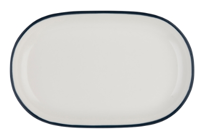 Εικόνα της ΠΙΑΤΕΛΑ ΠΟΡΣ. ΟΒΑΛ MODEST NAVY 33CM Ν.4570