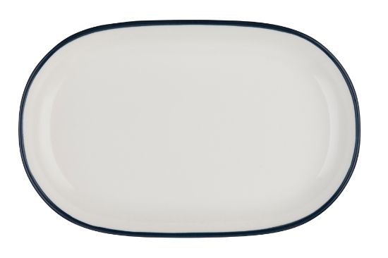 Εικόνα της ΠΙΑΤΕΛΑ ΠΟΡΣ. ΟΒΑΛ MODEST NAVY 33CM Ν.4570