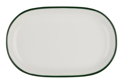 Εικόνα της ΠΙΑΤΕΛΑ ΠΟΡΣ. ΟΒΑΛ MODEST GREEN 28CM Ν.4571