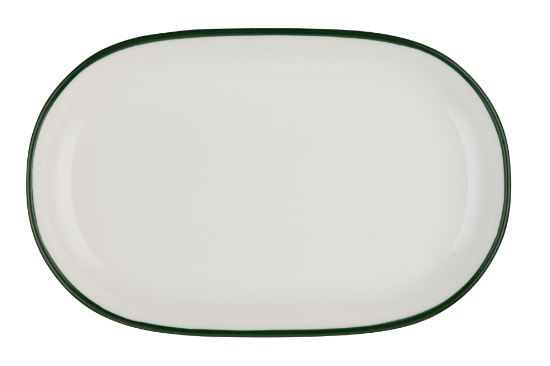 Εικόνα της ΠΙΑΤΕΛΑ ΠΟΡΣ. ΟΒΑΛ MODEST GREEN 28CM Ν.4571