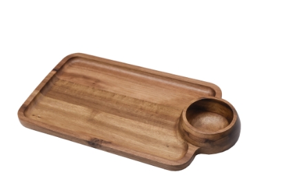 Εικόνα της ΞΥΛΟ ΚΟΠΗΣ-ΣΕΡΒ/ΤΟΣ ΜΕ ΘΗΚΗ ΓΙΑ ΣΩΣΑΚΙ 37x20x2-4cm N.2106