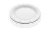 Εικόνα της ΠΙΑΤΟ ΡΗΧΟ ΜΕΛΑΜΙΝΗ ΛΕΥΚΟ 26 cm - h:2,5 cm Νο.9068
