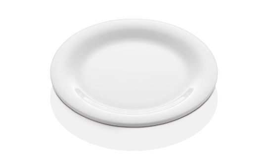 Εικόνα της ΠΙΑΤΟ ΡΗΧΟ ΜΕΛΑΜΙΝΗ ΛΕΥΚΟ 26 cm - h:2,5 cm Νο.9068