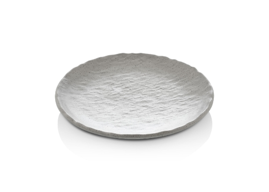 Εικόνα της ΠΙΑΤΕΛΑ ΠΑΡΟΥΣΙΑΣΗΣ ΣΤΡΟΓ.ΜΕΛΑΜΙΝΗ ΓΚΡΙ 29cm - h:3,4 cm Νο.7180