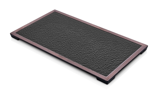 Εικόνα της ΠΙΑΤΕΛΑ ΠΑΡ/ΣΗΣ ΟΡΘΟΓ. ΜΕΛΑΜΙΝΗ ΜΑΥΡΗ ΜΕ ΕΦΕ ΞΥΛΟΥ 52,5Χ32cm Ν. 7149