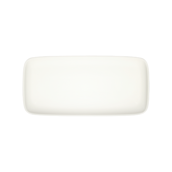 Εικόνα της ΠΙΑΤΕΛΑ ΠΟΡΣ. ΟΡΘΟΓ. QUADRO ΛΕΥΚΗ 22CM Νo. 4534